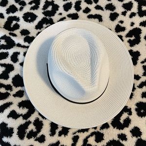 White Nine West Hat